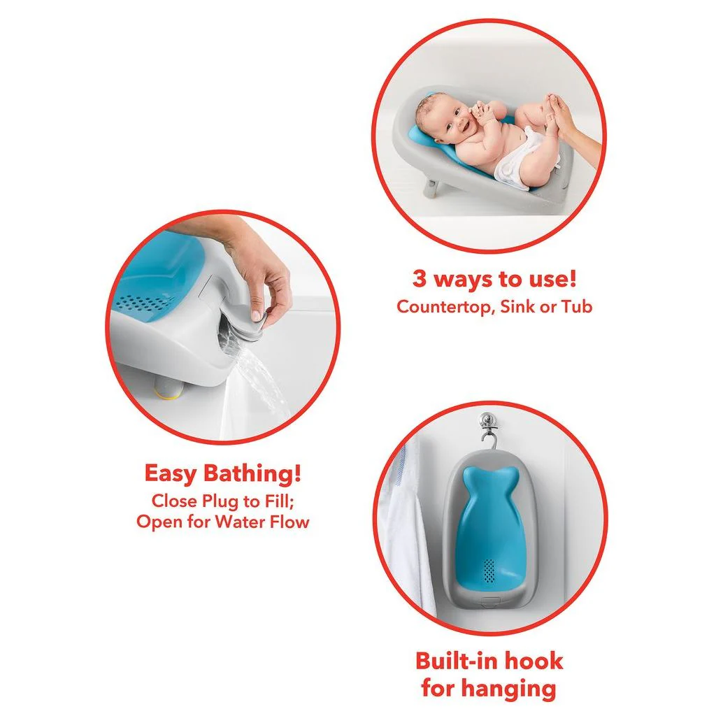 Skip Hop Moby Recline & Rinse Bather - Image 6