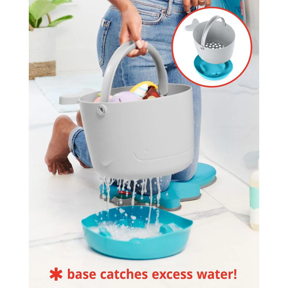 Skip Hop Moby Stowaway Bath Toy Bucket - Image 2