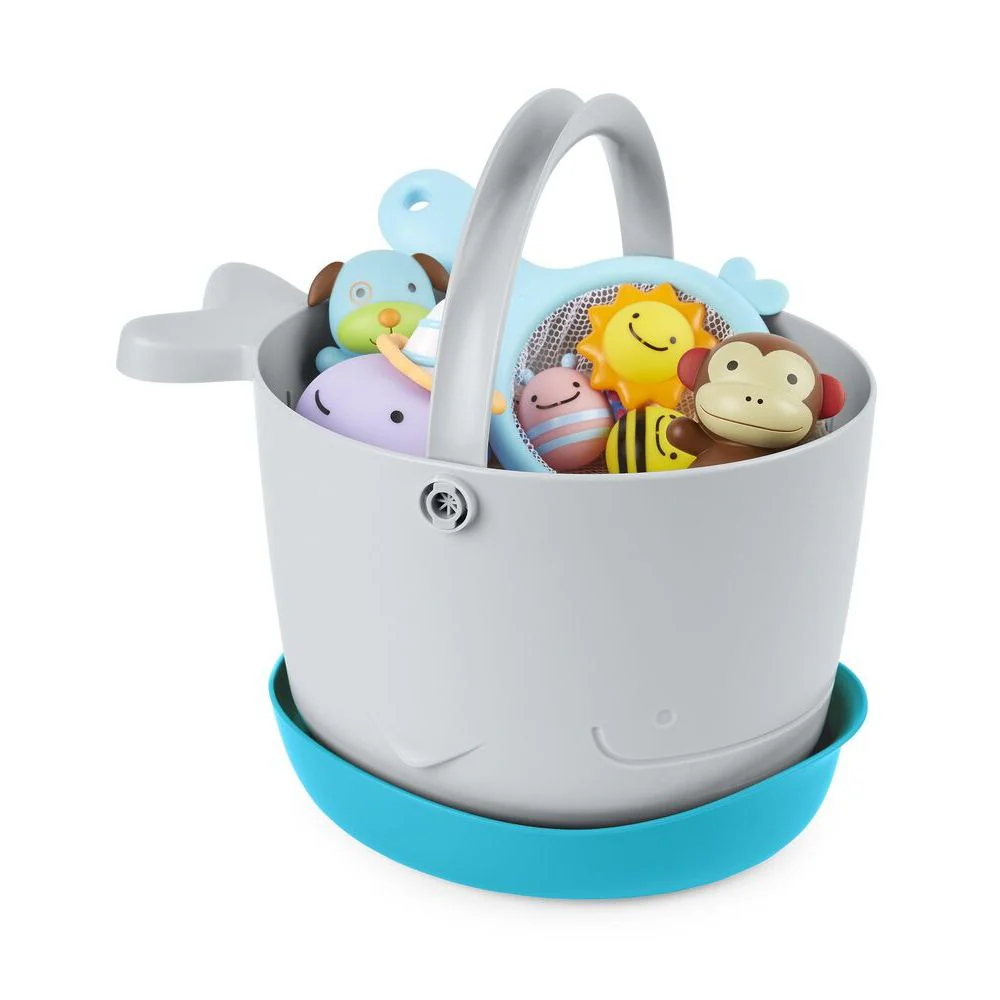 Skip Hop Moby Stowaway Bath Toy Bucket - Image 3