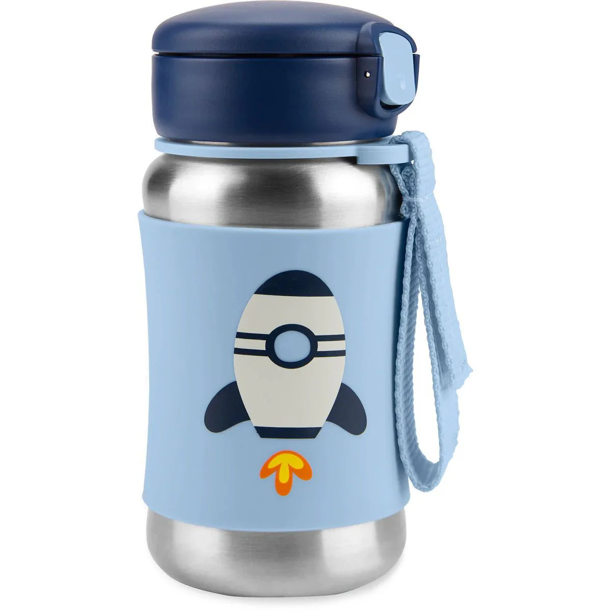 Skip Hop Spark Style Stainless Steel Straw Bottle