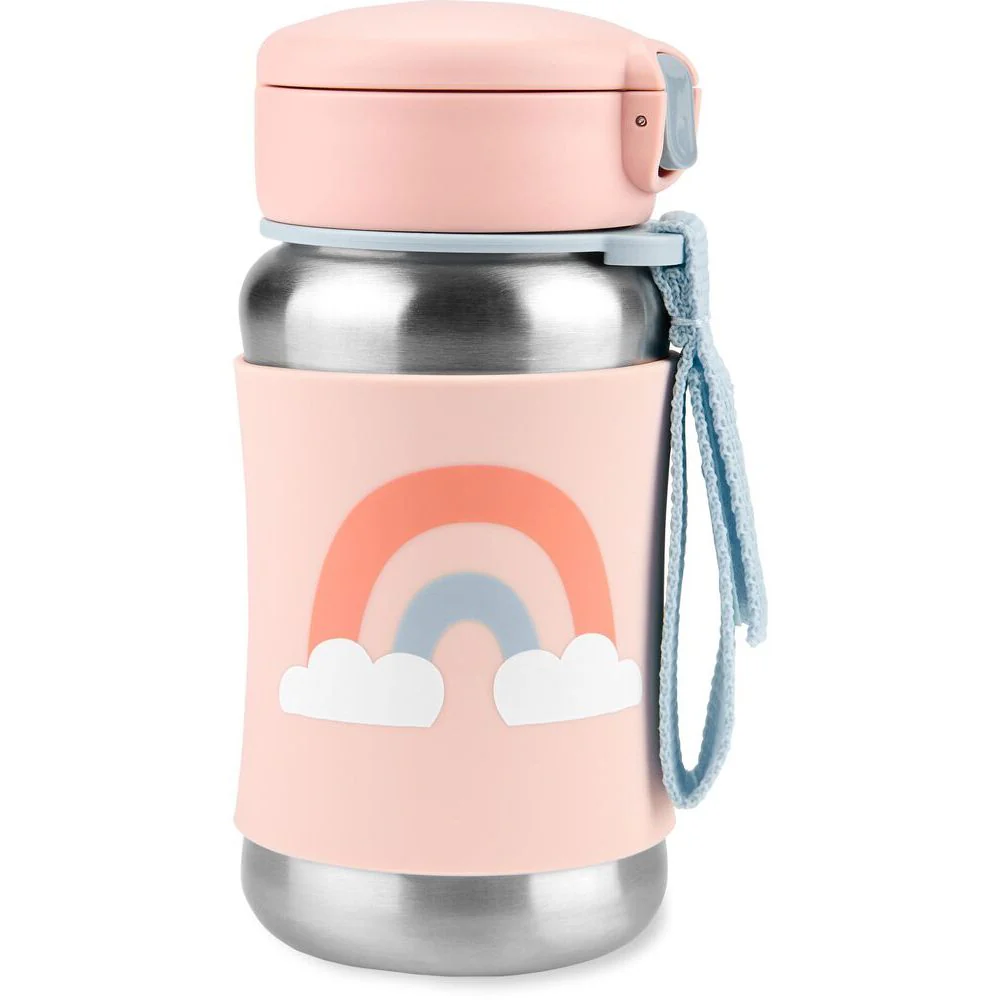 Skip Hop Spark Style Stainless Steel Straw Bottle - Image 2