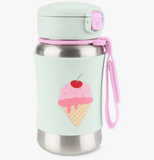 Skip Hop Spark Style Stainless Steel Straw Bottle - Image 3
