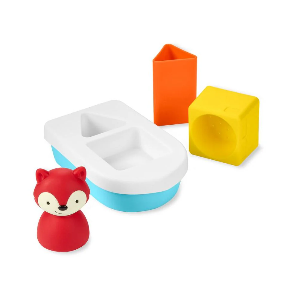 Skip Hop Zoo Sort & Stack Boat - Image 3