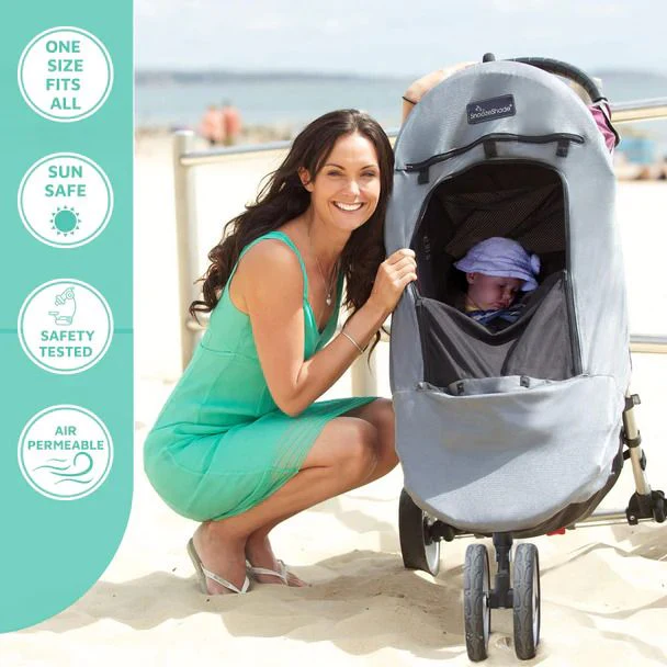 SnoozeShade Plus Deluxe Blackout Buggy Shade Cover - Image 5