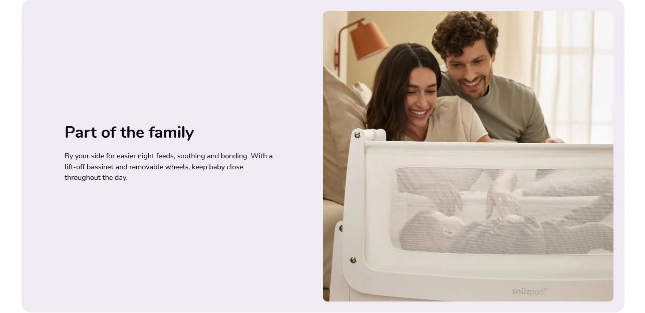SnuzPod5 Bedside Bassinet Bundle - Image 14