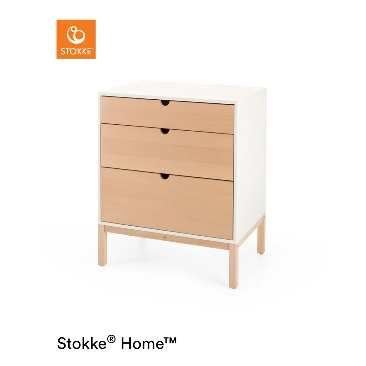Stokke Home Dresser - White/Natural