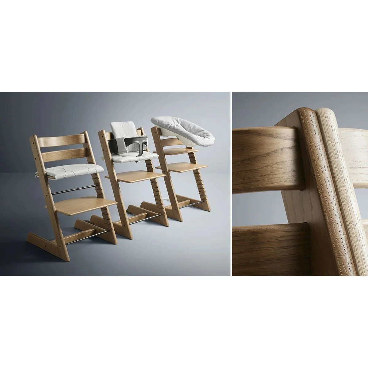 Stokke Tripp Trapp Chair - Oak Wood - Image 7