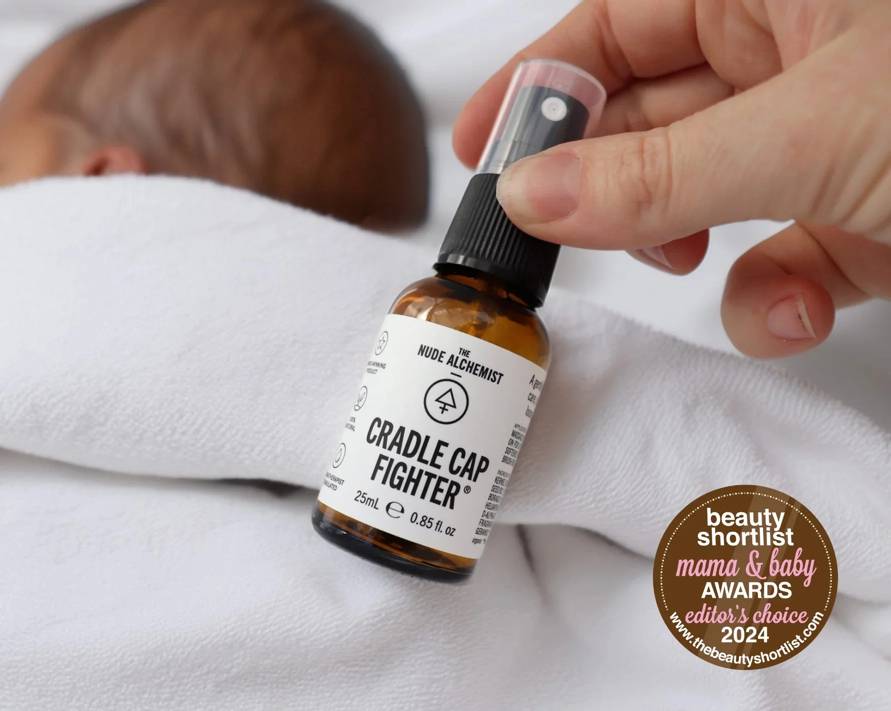 The Nude Alchemist Cradle Cap Fighter 25ml