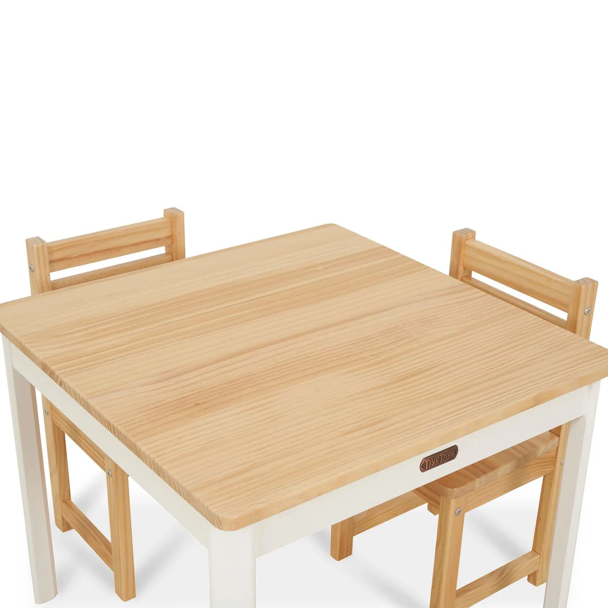 TikkTokk Little Boss 3pc Table & Chairs Set - Square - Image 2