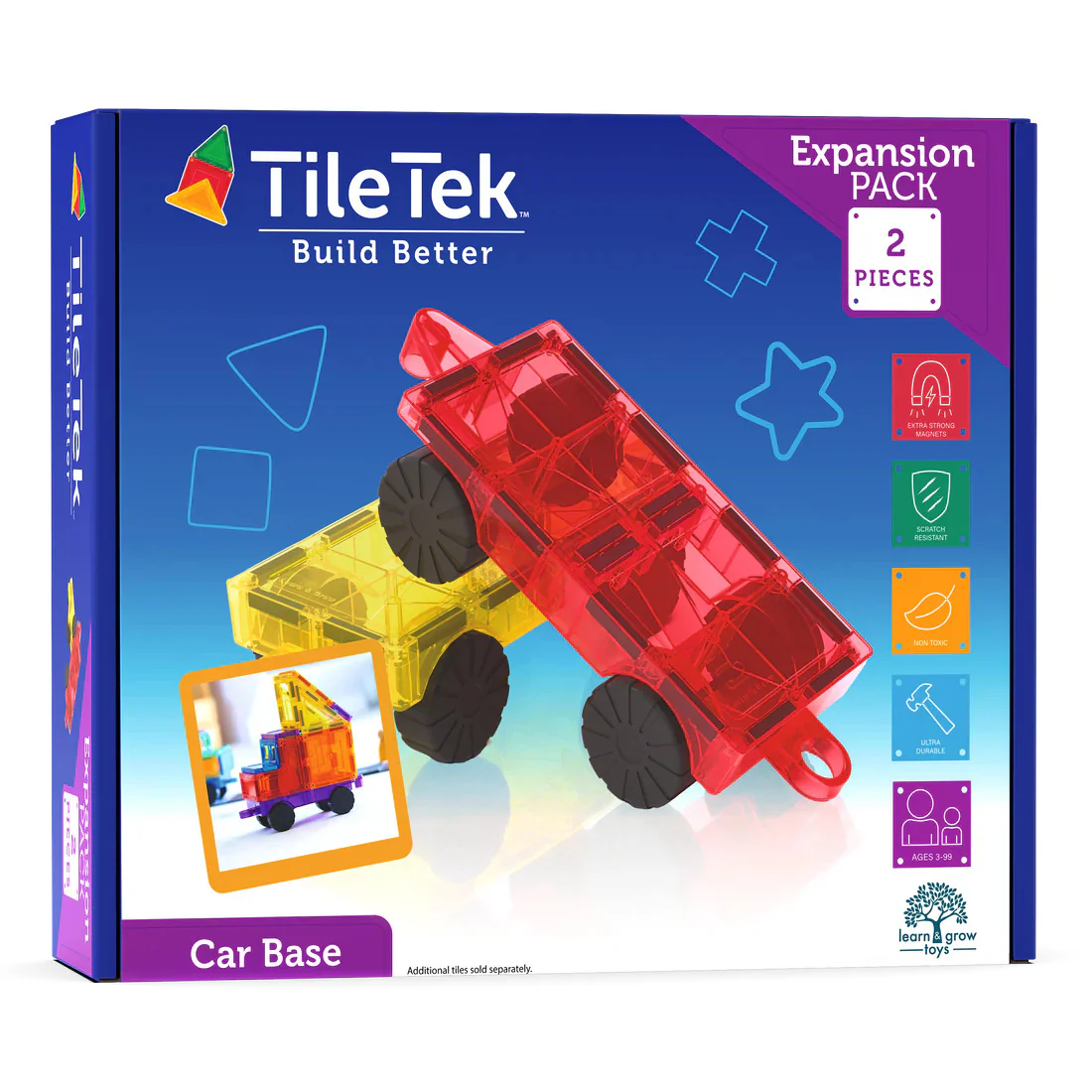 Tile Tek 2 Piece Car Base Pack