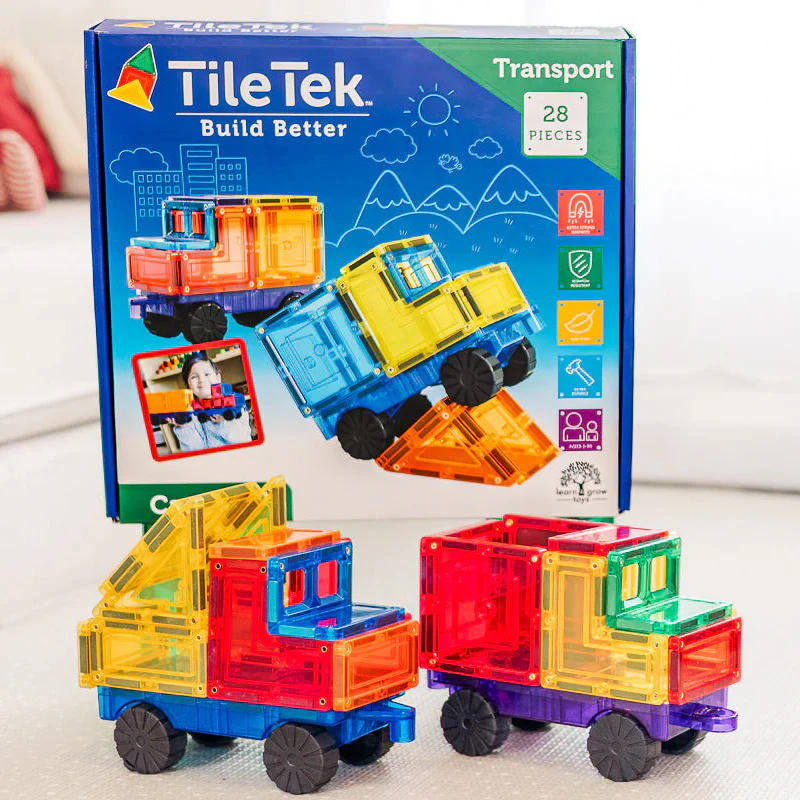 Tile Tek 28 Piece Car Set - Image 2