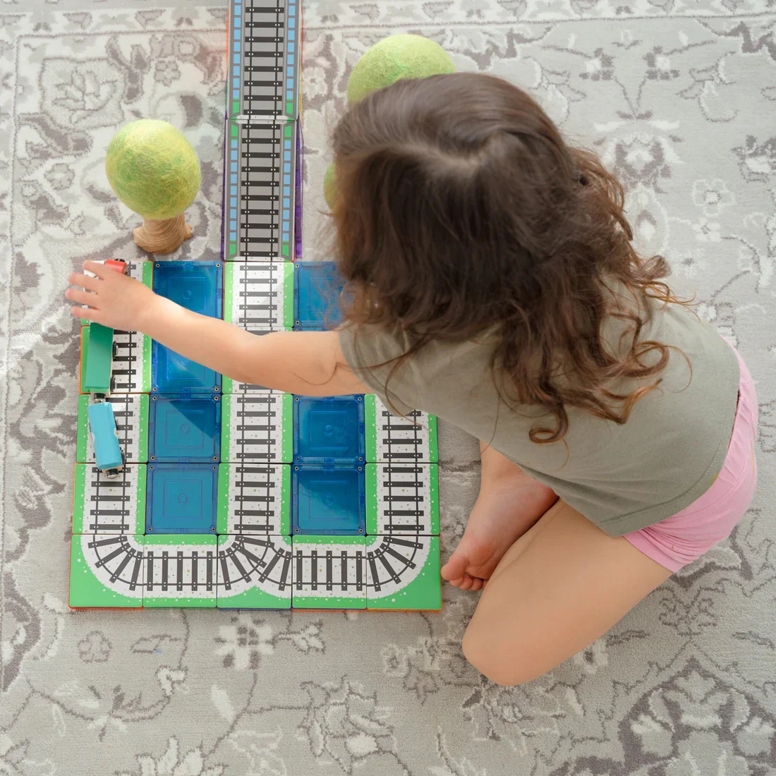Tile Tek 36 Piece Tile Topper - Train Pack - Image 8