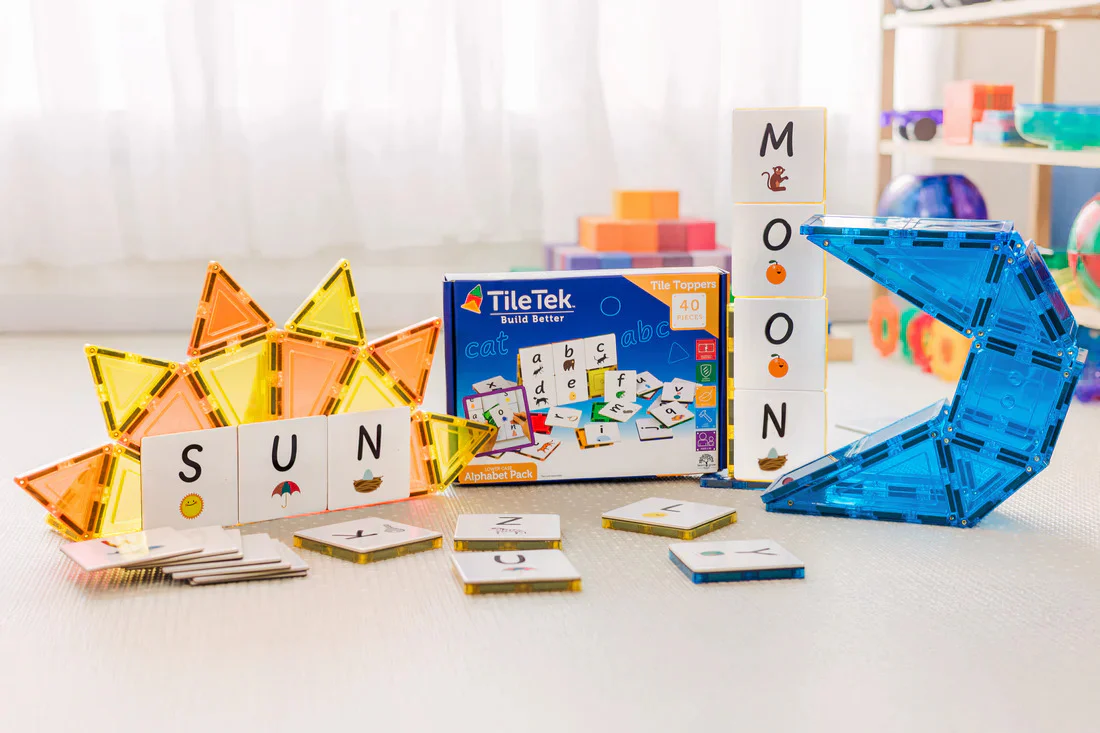 Tile Tek 40 Piece Tile Topper - Alphabet Pack - Image 3