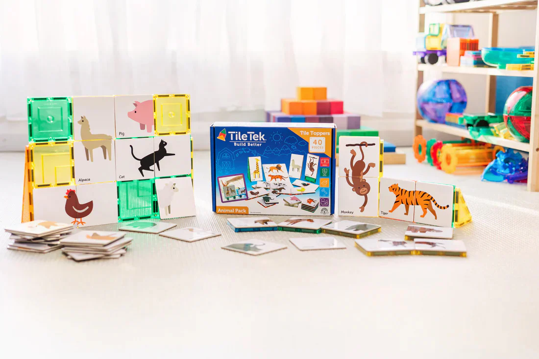 Tile Tek 40 Piece Tile Topper - Animal Pack - Image 2