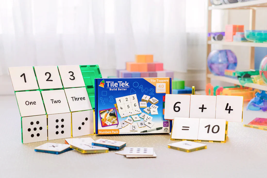 Tile Tek 40 Piece Tile Topper - Numbers Pack - Image 2