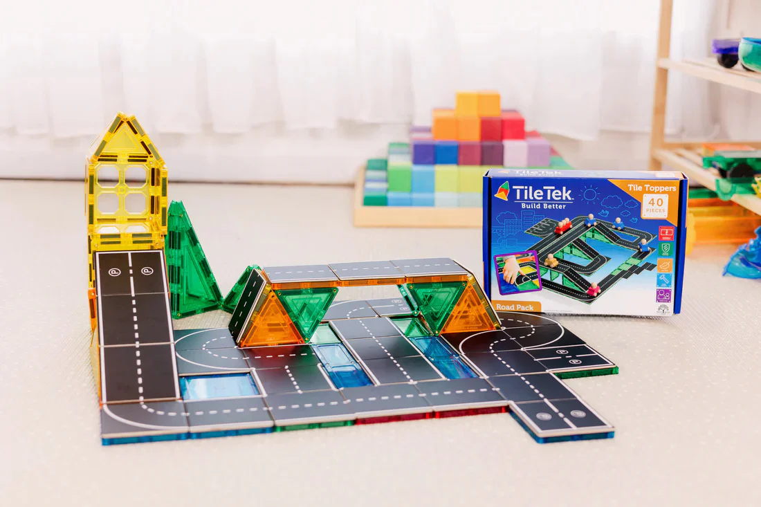 Tile Tek 40 Piece Tile Topper - Road Pack - Image 2