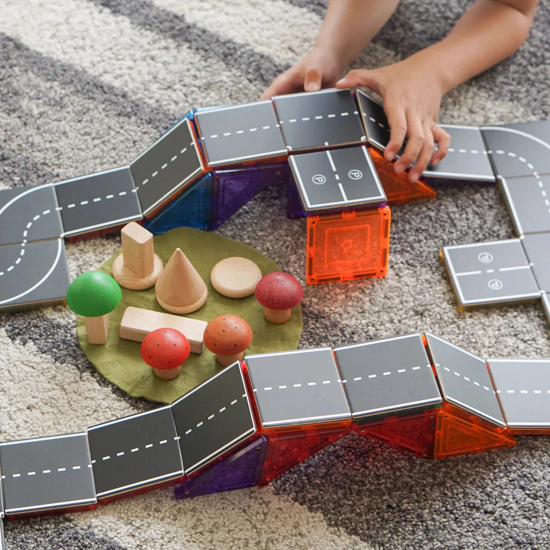 Tile Tek 40 Piece Tile Topper - Road Pack - Image 7