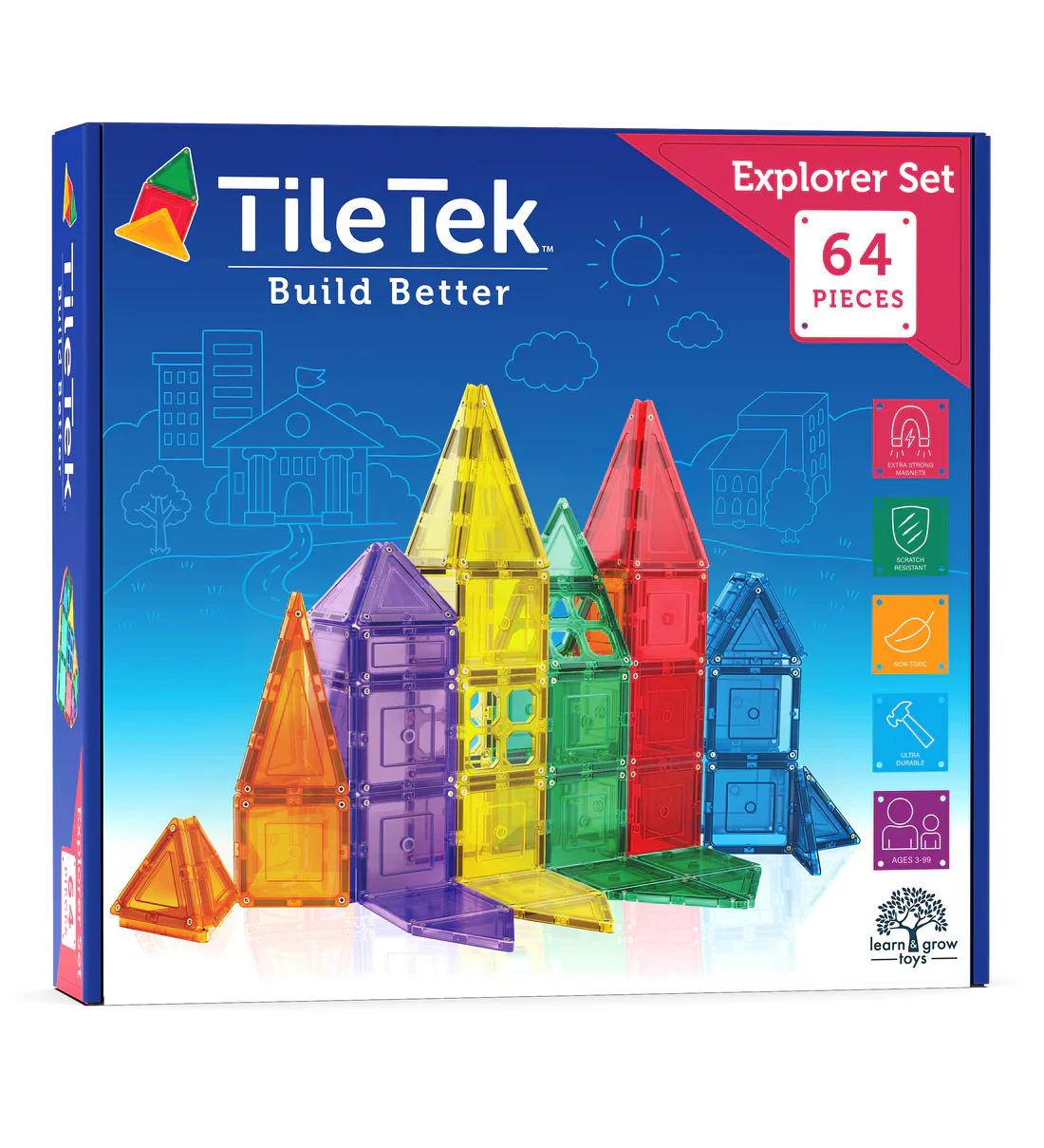 Tile Tek 64 Piece Explorer Set