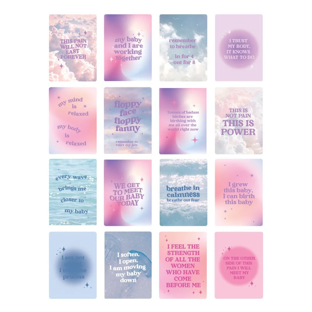 Viva La Vulva Birth Affirmation Cards A6 16pk - Image 3