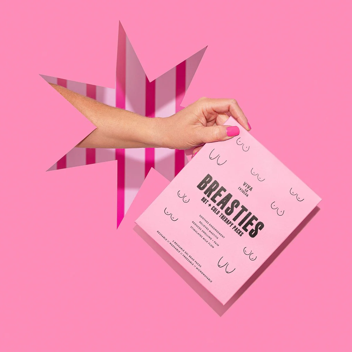 Viva La Vulva Breasties Hot/Cold Therapy Packs - Image 2
