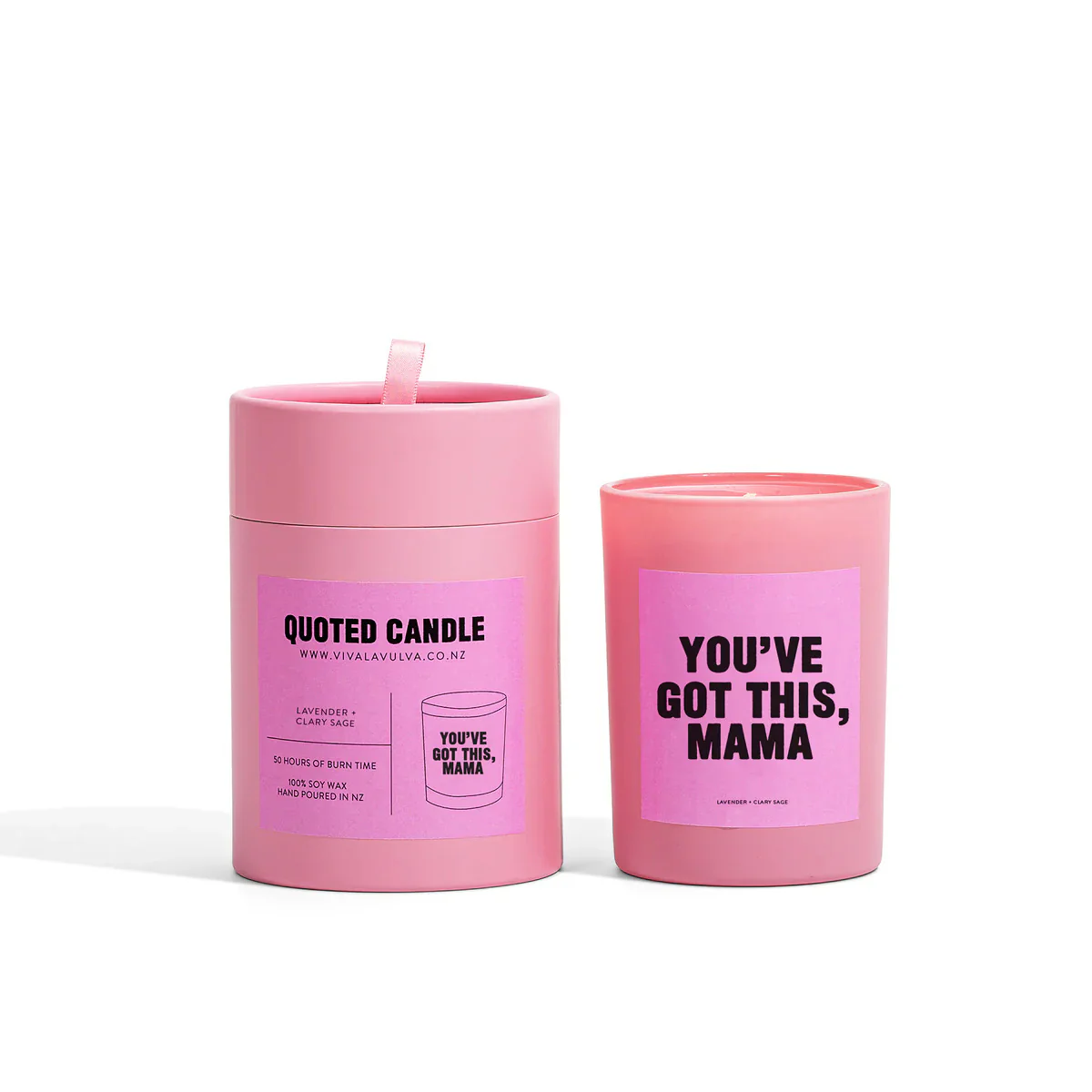 Viva La Vulva Labour Candle - Light It Up, Mama - Image 2