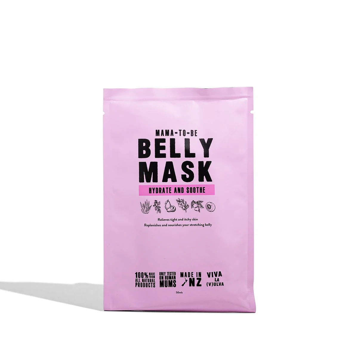 Viva La Vulva Mama To Be Belly Mask