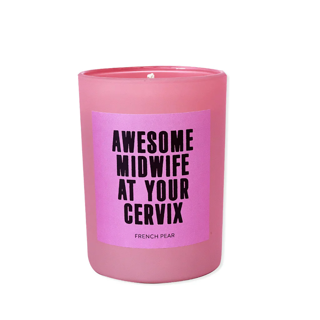 Viva La Vulva Midwife Gift - Scented Candle - Image 3