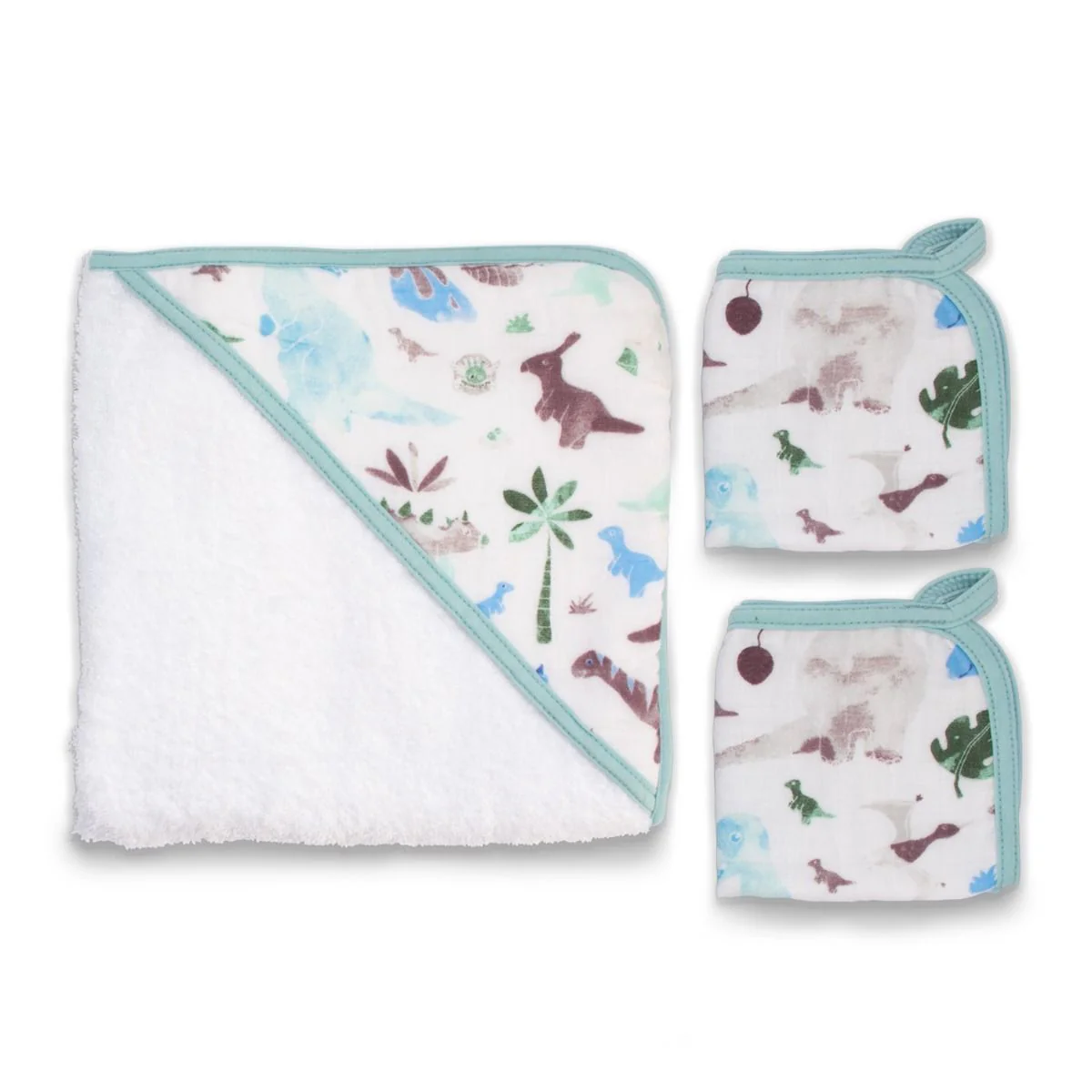 Weegoamigo Hooded Towel + Washers - Image 2