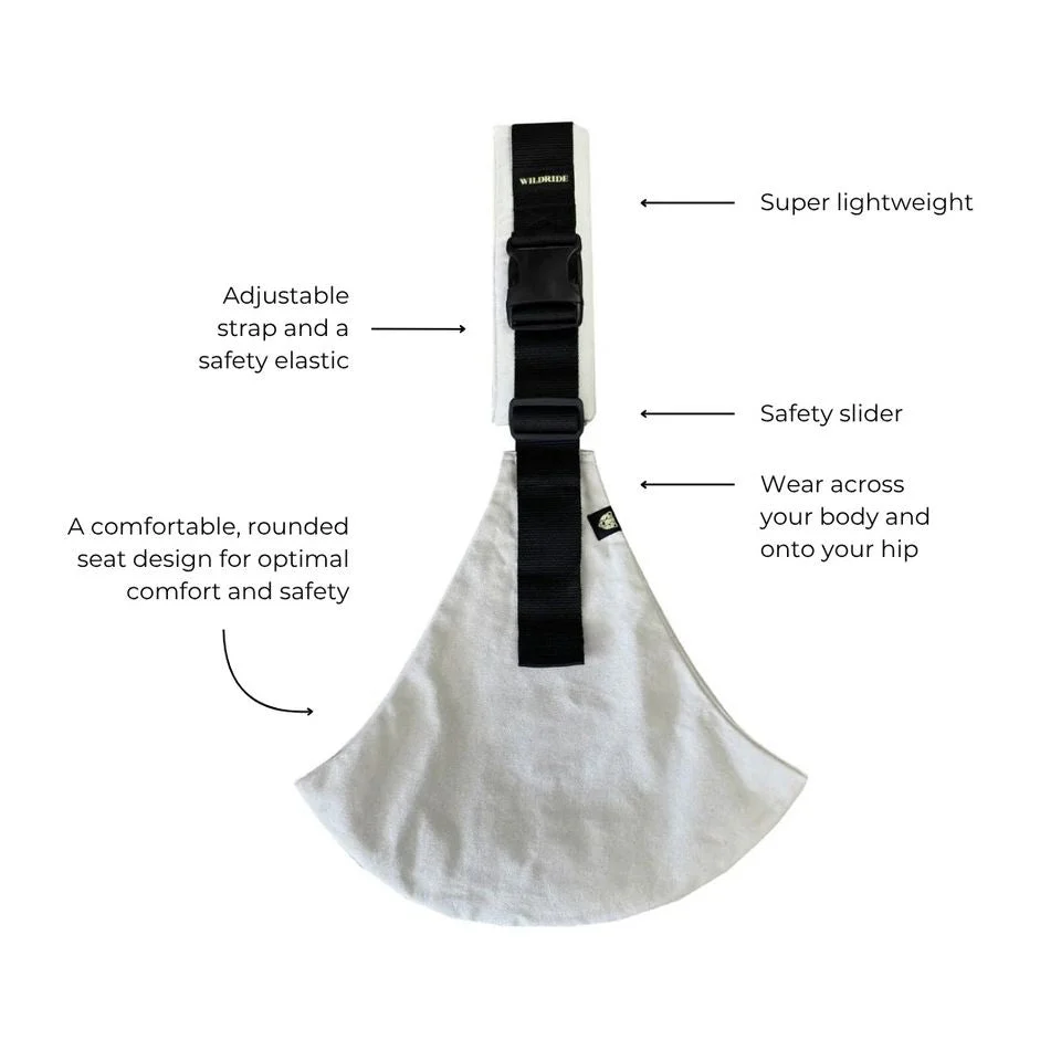 Wildride Toddler Carrier Eco - White - Image 4