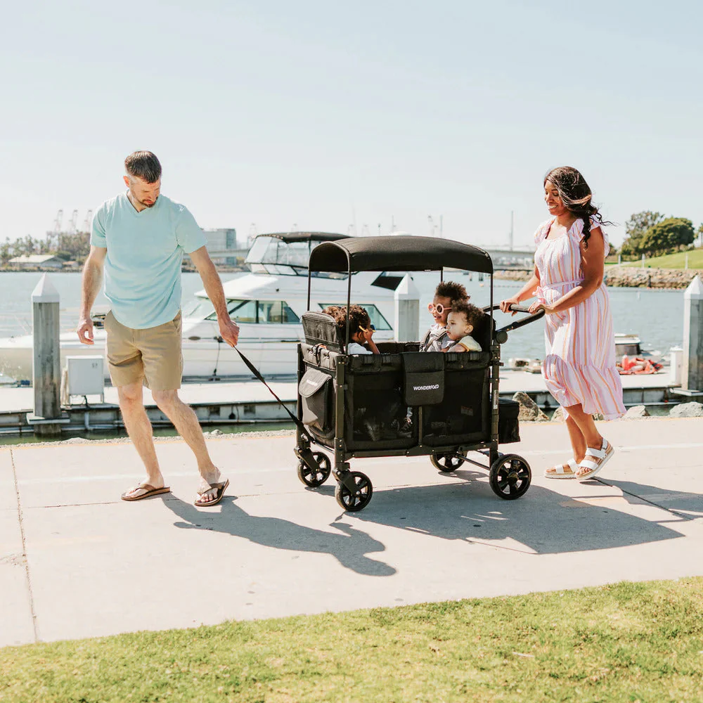 WonderFold W4 Elite Quad Stroller Wagon - Image 2