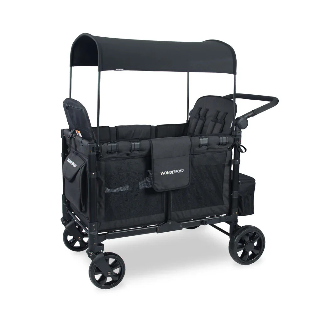 WonderFold W4 Elite Quad Stroller Wagon - Image 4