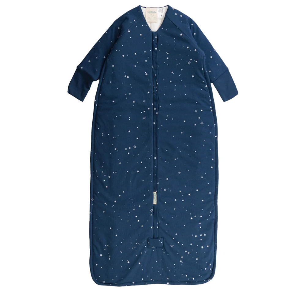 Woolbabe Duvet Front Zip Sleeping Bag with Sleeves - Image 3