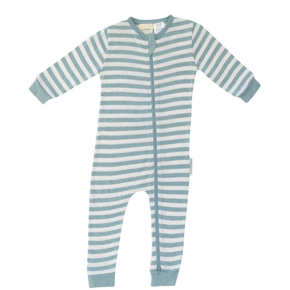 Woolbabe Merino/Organic Cotton Pyjama Suit - Image 3