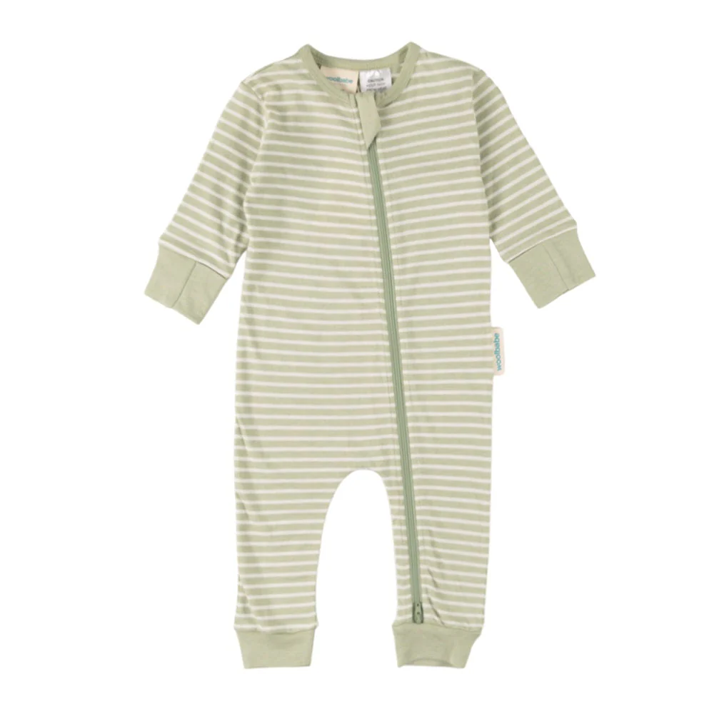 Woolbabe Merino/Organic Cotton Pyjama Suit - Image 9