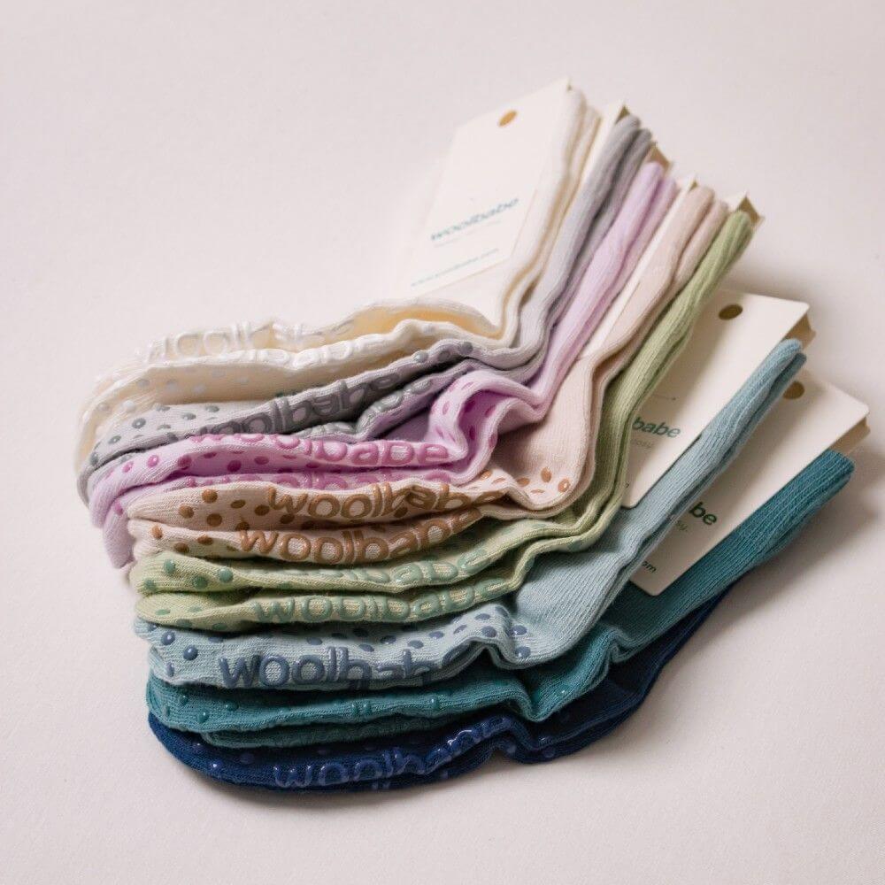 Woolbabe Merino & Organic Cotton Sleepy Socks