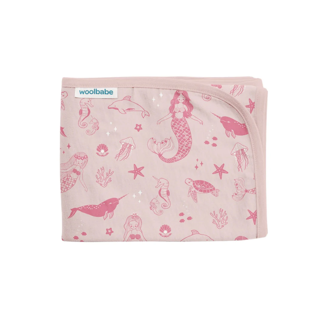 Woolbabe Merino/Organic Cotton Swaddle/Blanket - Image 12