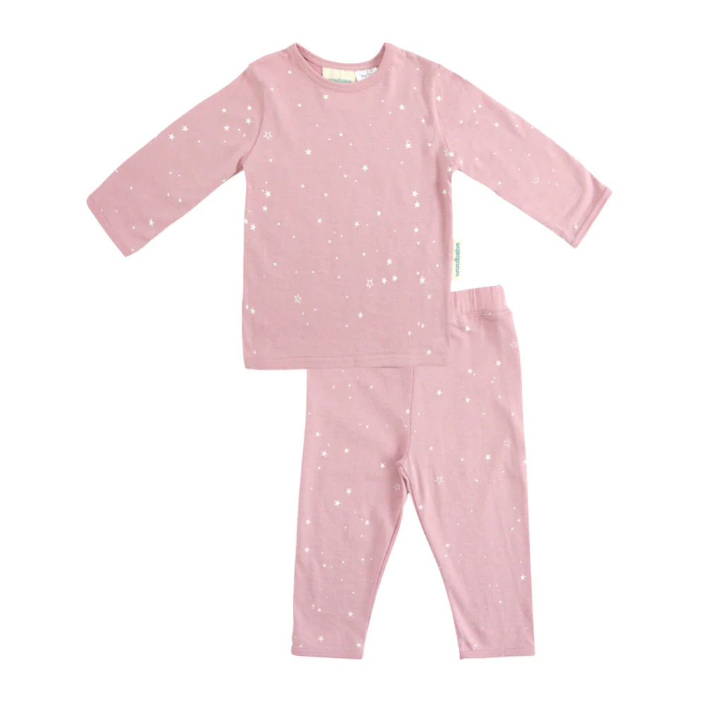 Woolbabe Merino/Organic Cotton Winter Pyjamas - Image 2