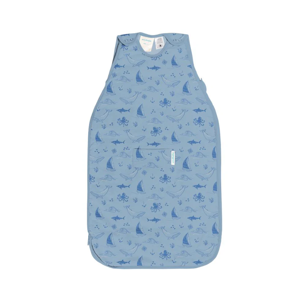 Woolbabe Mini 3 Season Side Zip Sleeping Bag 0-9 months - Image 10