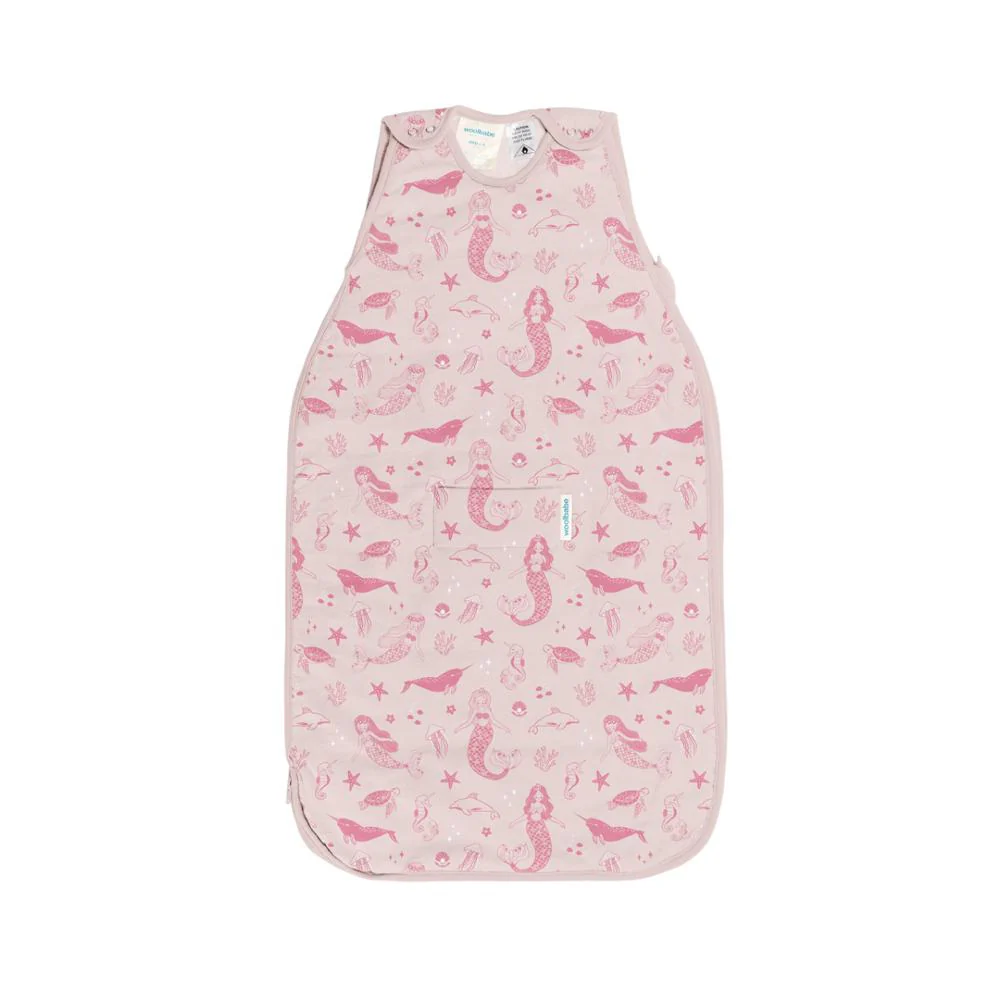 Woolbabe Mini 3 Season Side Zip Sleeping Bag 0-9 months - Image 11