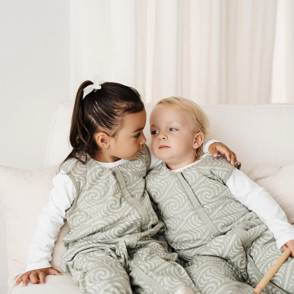 Woolbabe X BO & KO Collab Duvet Sleeping Suit - Image 4